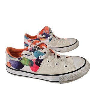 Converse All Star Youth Floral Canvas Shoes size 1.5y